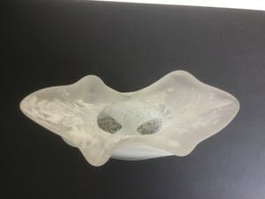 Niet of onleesbaar gesigneerd - Schaal en vaas kopen? Bied vanaf 10!