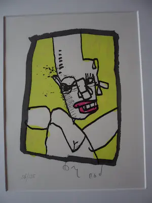 Herman Brood - Zeefdruk. Connie Francis kopen? Bied vanaf 175!