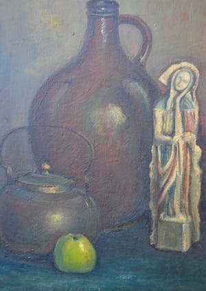 Ben Moonen - Stilleven - Olieverf - 1944 - Gesigneerd kopen? Bied vanaf 1!