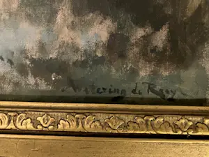 Johannes Embrosius van de Wetering de Rooij - Zicht op Woudrichem kopen? Bied vanaf 150!