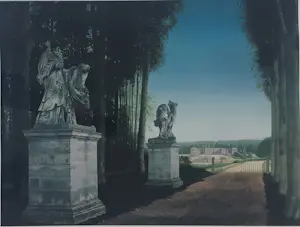 Carel Willink - Gezicht op Château Dampierre kopen? Bied vanaf 325!