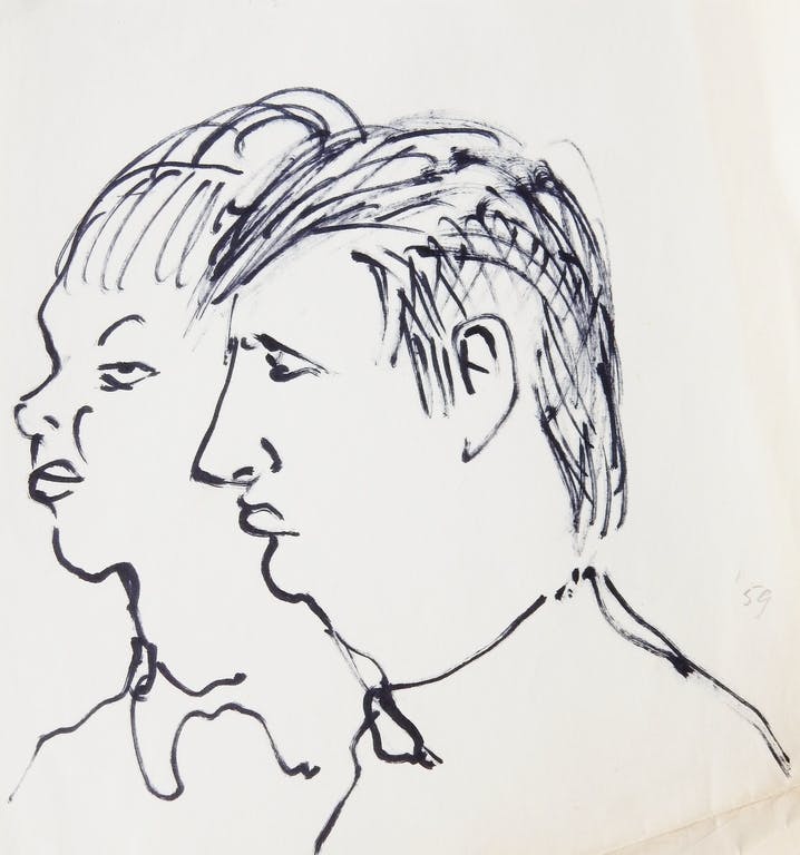 Harm Kamerlingh Onnes - Vier karikaturen in inkt kopen? Bied vanaf 50!