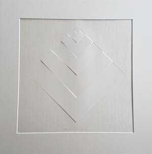 Harry van Kuyk - RELIEFDRUK MINIMALISME ZERO kopen? Bied vanaf 150!