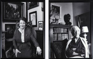 Paul Huf - Lot van twee foto's, Portretten van Magda Janssens en Jacqueline Sandberg kopen? Bied vanaf 1!