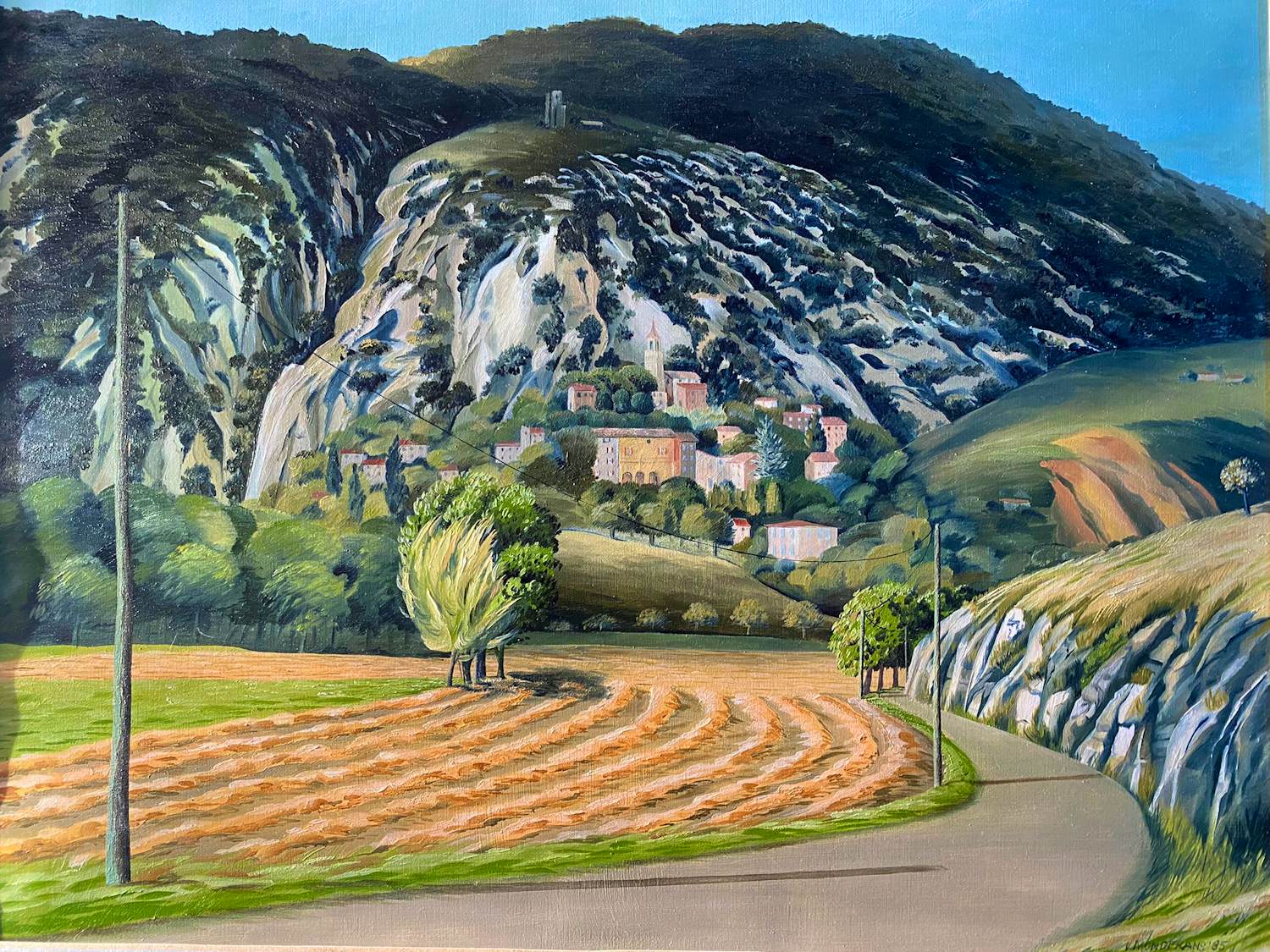 Erna van Mondfrans - Monieux Provence 1985 kopen? Bied vanaf 50!