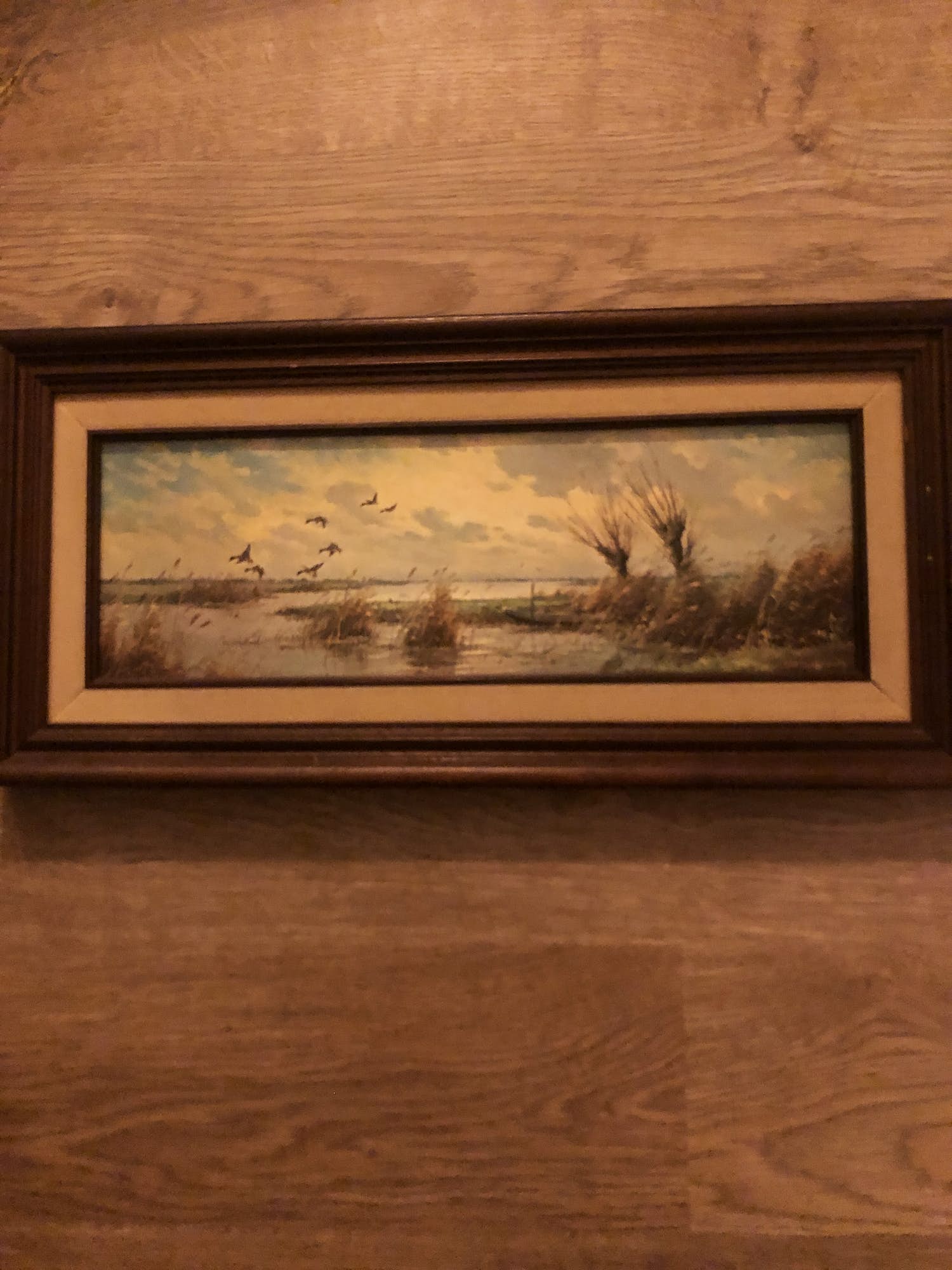 Herman Wijngaard - C5081, Plasgezicht met opvliegende eenden kopen? Bied vanaf 500!