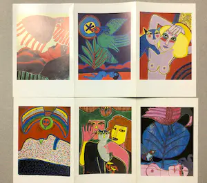 Pierre Alechinsky - Dotremont - Atlan - Corneille (1x Originele foto) - Heerup - Zeer goed kopen? Bied vanaf 60!