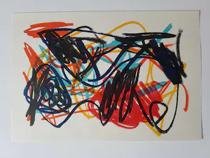 Karel Appel - Geh durch den Spiegel kopen? Bied vanaf 395!