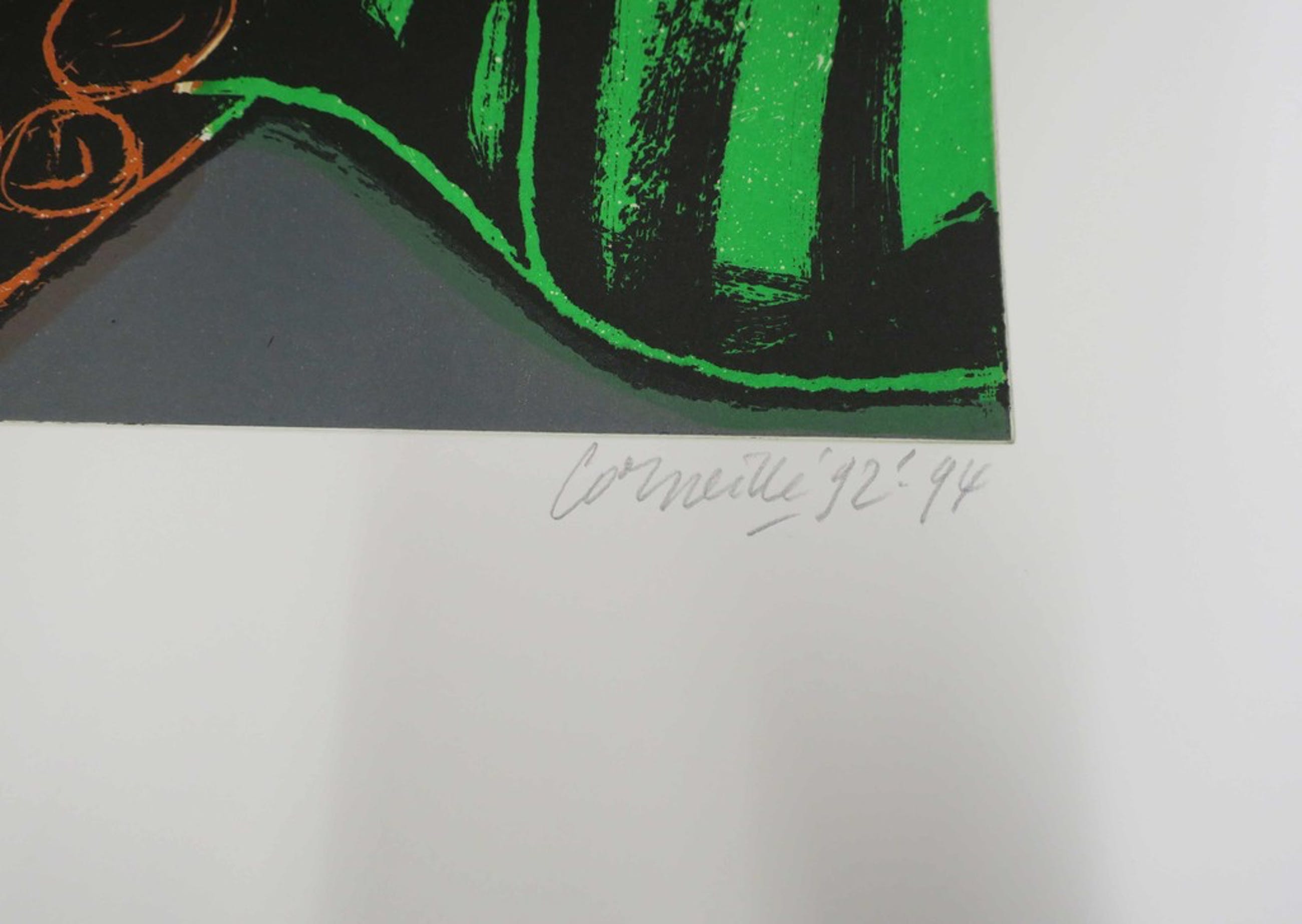 Corneille - Ets en aquatint, L'Africaine (Zeer Groot!) kopen? Bied vanaf 500!