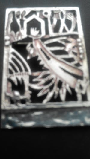 Jeroen Krabbé - Zilveren broche/hanger kopen? Bied vanaf 59!