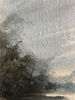 Niet of onleesbaar gesigneerd - Boten bij schemering kopen? Bied vanaf 10!