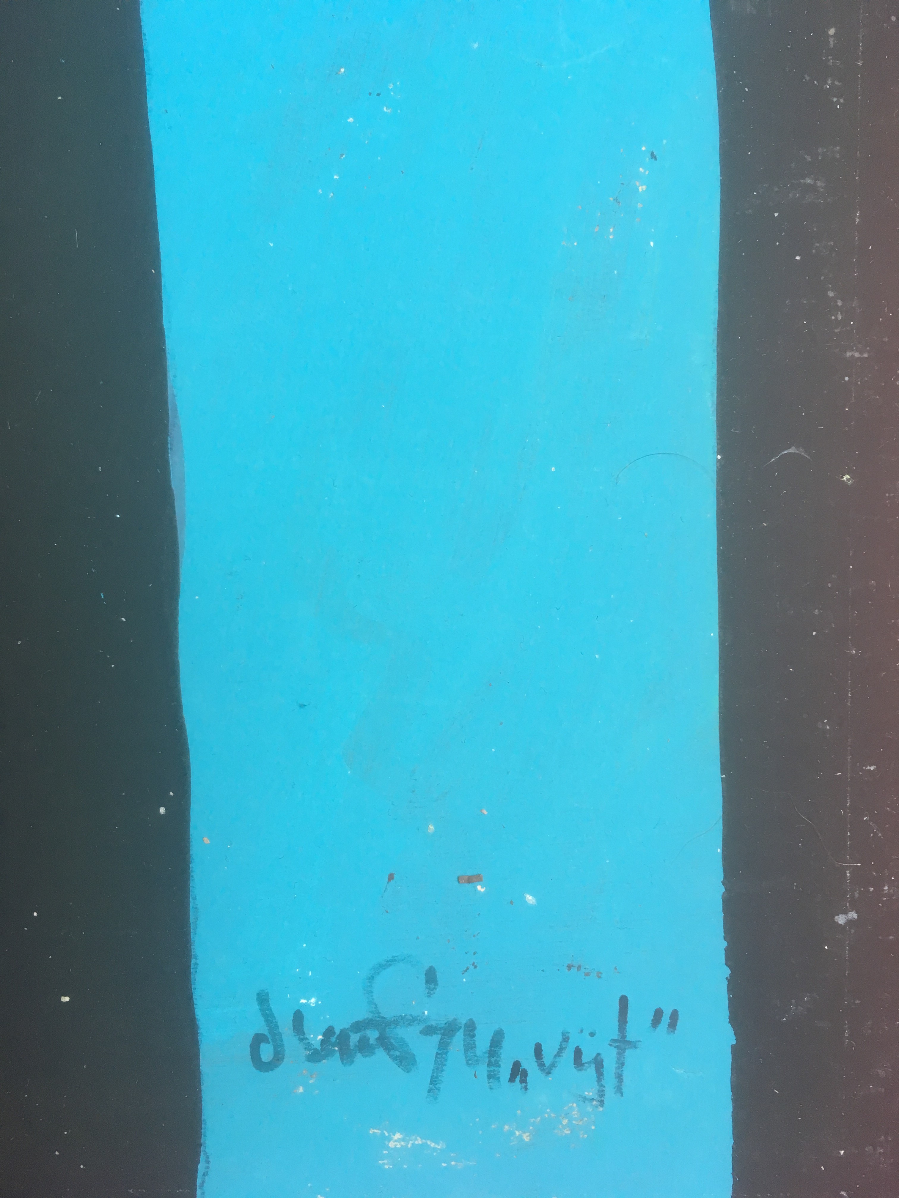 Niet of onleesbaar gesigneerd - Onbekende Kunstenaar - Aquarel/Verf op dik papier - Vijf 1974 kopen? Bied vanaf 1!