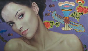 Jan Bollaert - Acryl op doek, Helen of the Orient (Groot) kopen? Bied vanaf 1!