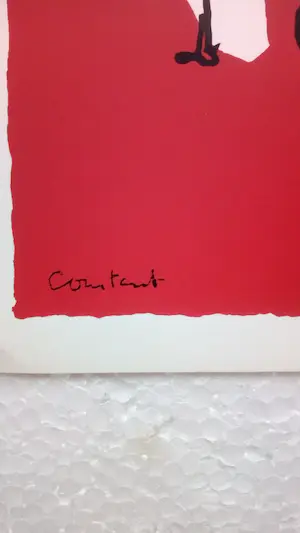 Constant - Prikkels 320 - met zeefdruk - Gelimiteerde oplage - 1970 kopen? Bied vanaf 50!