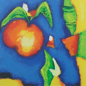 Saskia Bremer - Zeefdruk, Fruitful Cooperation - Ingelijst kopen? Bied vanaf 10!