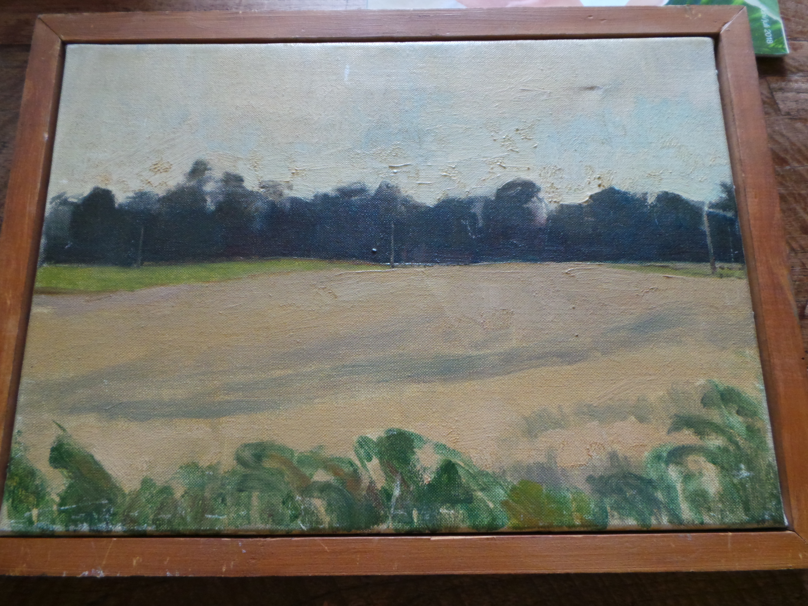 Niet of onleesbaar gesigneerd - Twee landschap kopen? Bied vanaf 1!