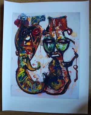 Jan te Wierik - ZONDER TITEL verkocht voor € 85!