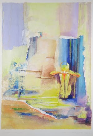 Helen Westgeest - Gemengde techniek op papier, Overpeinzingen - Ingelijst (Groot) kopen? Bied vanaf 60!