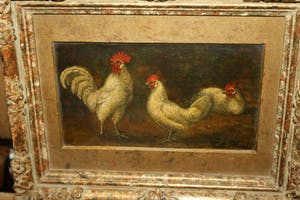 Frits Maris - HAAN EN TWEE KIPPEN kopen? Bied vanaf 275!