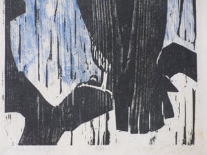 Niet of onleesbaar gesigneerd - Roofvogel op een tak - Kleurenhoutsnede kopen? Bied vanaf 1!