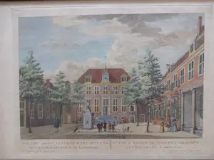 Pieter Fouquet - Gezicht van het jongens-wees-huys der Roomsch-gezinden, te Amsterdam kopen? Bied vanaf 100!