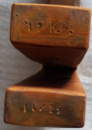 Klaas Gubbels - Van Nelle, Object/Tafel van Cortenstaal kopen? Bied vanaf 1799!