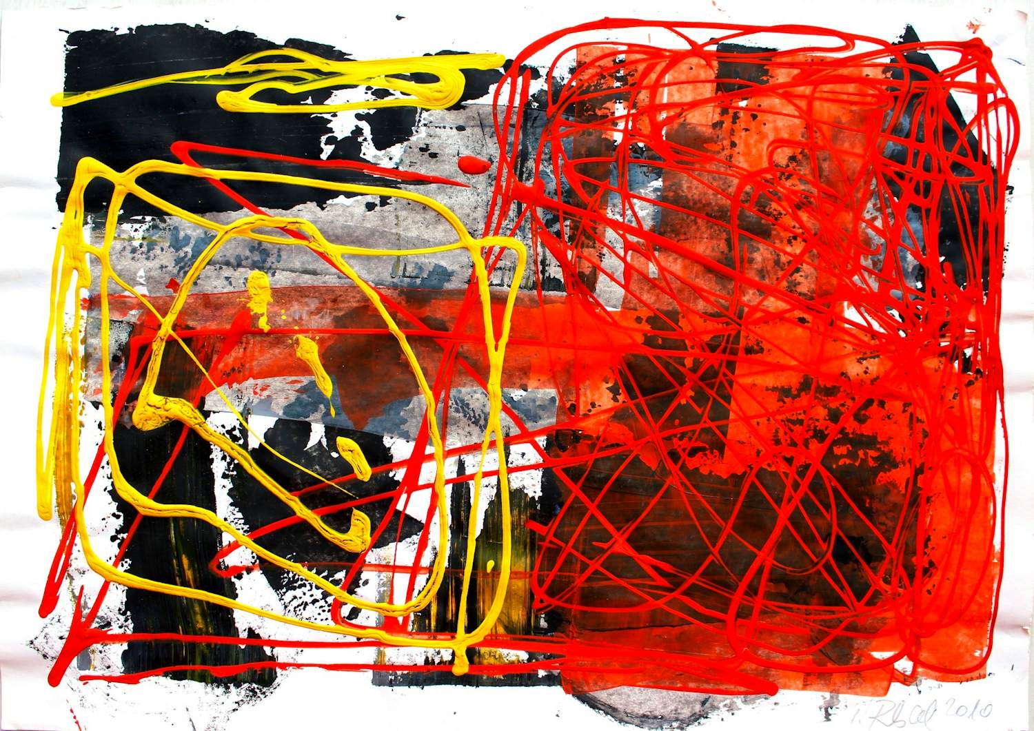Buy Isabella Ritschl - Gemälde, 2010 - handsigniert? Bid from 180!