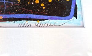 Theo Koster - The Sky is the limit - Gemengde techniek Acryl, Collage en grafiek - Ingelijst kopen? Bied vanaf 1!