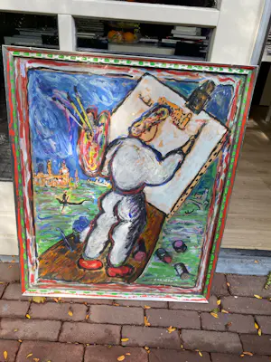 Horacio Cordero - Le peintre a Venice kopen? Bied vanaf 150!
