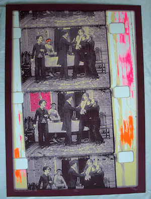 Henk van der Vet - 6 Zeefdrukken / Fotografiek , “Charlie Chaplin No I t/m VI” – 1988 – 89 x 64 cm kopen? Bied vanaf 60!