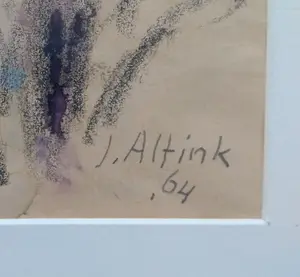 Jan Altink - Landschap met huis in de verte kopen? Bied vanaf 625!