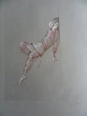 Leonor Fini - Ets. zonder titel vendu pour 75€ !