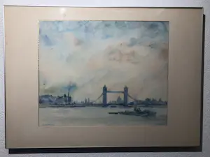 Poppe Damave - Aquarel - Londen kaufen? Bieten Sie von 40!