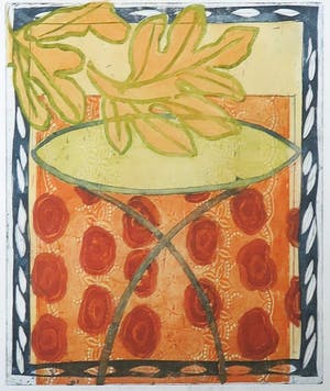 Lukie de Bree - Ets en aquatint, Palazetta Baldeschi - Ingelijst kopen? Bied vanaf 1!
