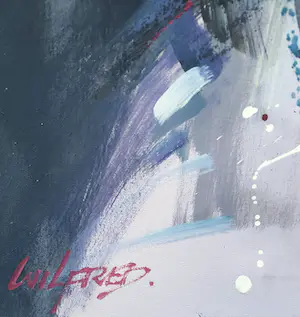 Wilfred Lang - Abstract acryl op doek - 23370 kopen? Bied vanaf 95!