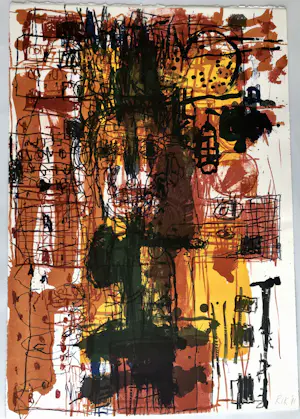 Rik van Iersel - Storyteller I en Storyteller II - Set Kleurenlithos in Nieuwstaat kopen? Bied vanaf 10!