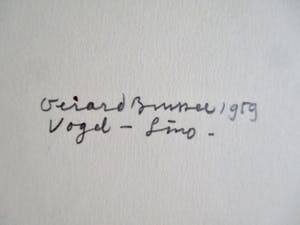 Gerard Brussee - Lino "Vogel" kopen? Bied vanaf 20!