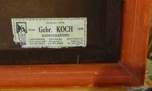 Janus de Winter - Landschap met eenzame bomen kopen? Bied vanaf 95!