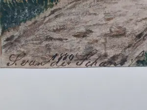 Simon van der Schans - 3 Stadsgezichten. (1881) kopen? Bied vanaf 75!