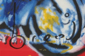 Herman Brood - 'Fat boy' - Nieuw ingelijst (Groot) kopen? Bied vanaf 695!