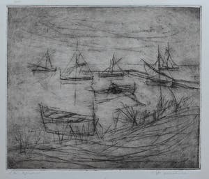 Niet of onleesbaar gesigneerd - 4 etsen - Italiaanse School kopen? Bied vanaf 1!