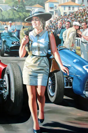 Benjamin Freudenthal - Lancia D50 #26 - Alberto Ascari/Grace Kelly Monaco Grand Prix 1955 kopen? Bied vanaf 69!