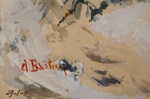 Alfred Bastien - "Bord de la Riviere Enneige" kopen? Bied vanaf 150!