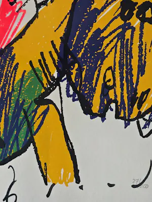 Herman Brood - Man met Paard - Handgesigneerd - 27/200 kaufen? Bieten Sie von 430!