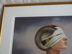 Ans Markus - Litho , “Ram” – gesigneerd & ingelijst , 63 x 61 cm kopen? Bied vanaf 1!