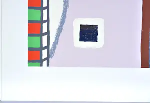 Roger Raveel - Geluidloze tuin - Zeefdruk - Gesigneerd - 42x55 cm - 1977 kopen? Bied vanaf 1350!