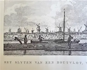 Niet of onleesbaar gesigneerd - Twee oude stadgezichten: Haringvliet/Rotterdam en Dordrecht 18e eeuw kopen? Bied vanaf 1!