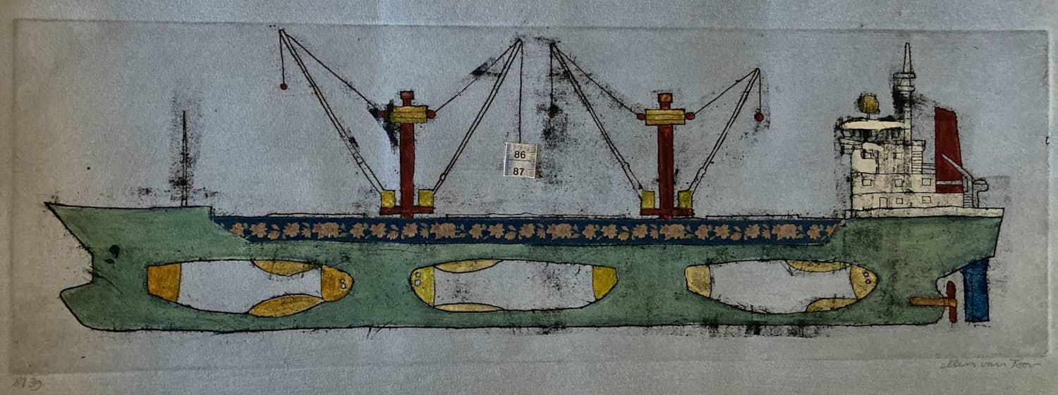 Ellen van Toor - Schip verkocht voor € 50!