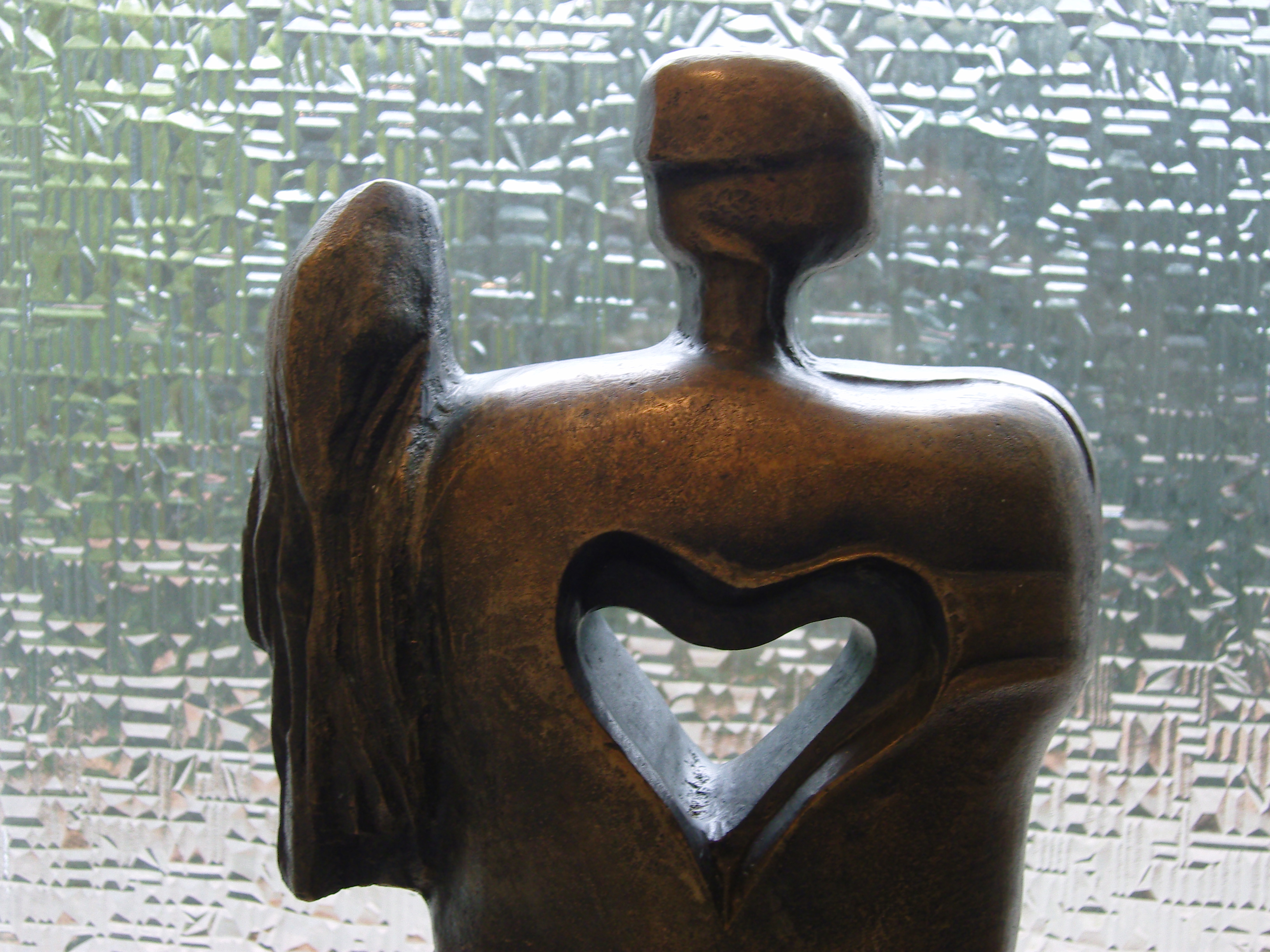 Brons (Onbekend) - Topbeeld "Amor" 19,5 kilogram! kopen? Bied vanaf 850!