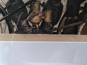 Herman Berserik - Ingekleurde Ets, Ideal olie rijdt Kelly kopen? Bied vanaf 50!